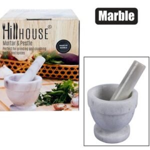 Mortar+pestle marble hillhouse