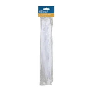 Foodcover square 31cm white hillhouse