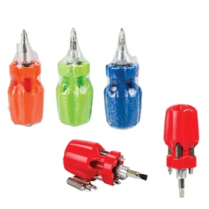 Screwdriver-set stubby 6-in-1