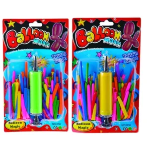 Balloons 36 Piece with air pump mix colours