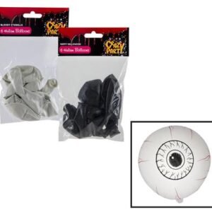 Balloons helium 6 Piece halloween f-01
