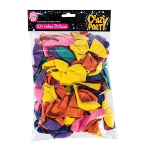Balloons 100 Piece assorted colours