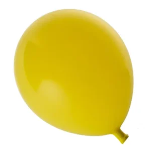 Balloons helium 1 Piece yellow f-01