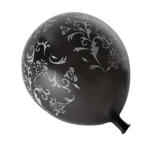 BALLOONS HELIUM 1 Piece DESIGN BLACK F-01