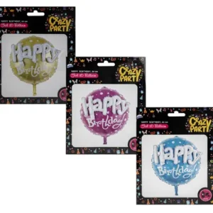 BALLOONS HELIUM 3D HBD - F-02