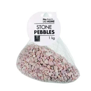 Pebbles riverstones 1kg peach