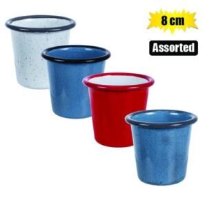 TUMBLER ENAMEL 8cm