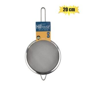 SIEVE FLOUR 20cm STAINLESS STEEL RIM HILLHOUSE