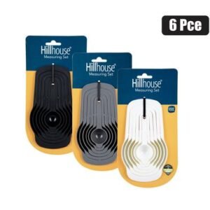 Measuring-set plastic 6 Piece stackable