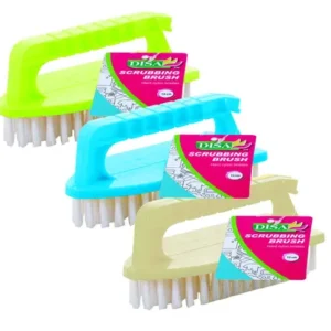 SCRUBBING BRUSH PLASTIC BACK 13cm IRON