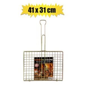 Braai metal fixed-handle 41x31cm home n leisure