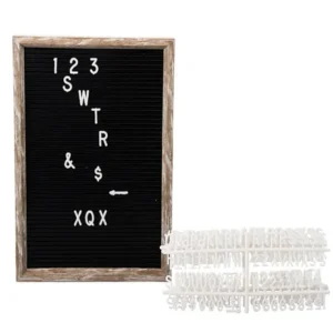 Plaque plastic letter board 31x22cm