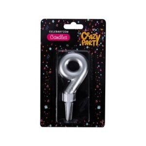 Candle birthday large foil number-9