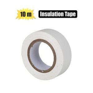 Ins-tape plastic white 19mmx10m zenith