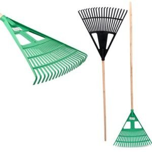 Rake flexi plastic complete w/handle