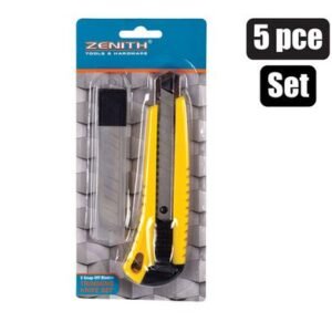 Knife 20mm snapoff+5 Piece metal blades