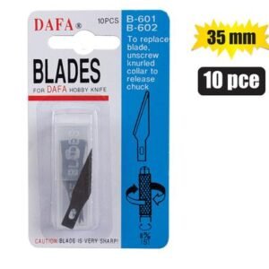 KNIFE HOBBY BLADES 35mm PK-10    BLISTER
