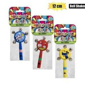 MUSICAL BELL SHAKER 12.5x5cm