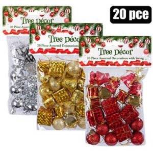 Xmas tree decor set 20 Piece