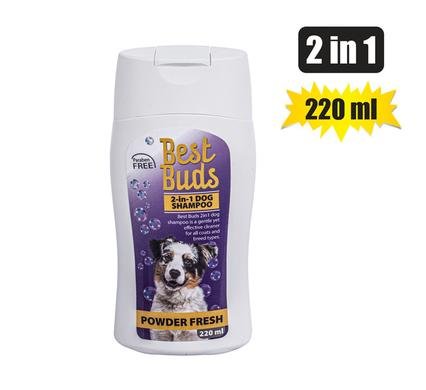 Best Buds 2-in-1 Dog Shampoo 220ml