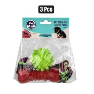 Pet toy puppy starter pack 3 Piece