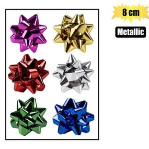 GIFT-BOW METALLIC 8cm