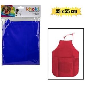 ART+CRAFT APRON ASSORTED COLORS 45x55cm