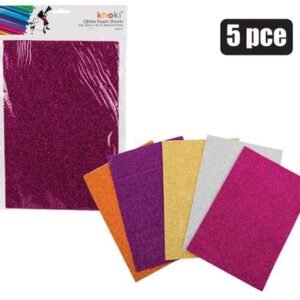 ART+CRAFT ACCESSORIES GLITTER FOAM 5 Piece