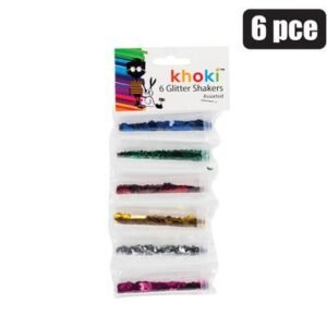 ART+CRAFT GLITTER 6 Piece THIN