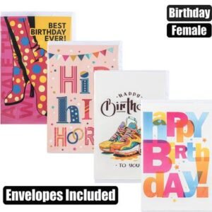 CARD & ENVELOPE BIRTHDAY - FEMALE (2)