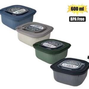 CONTAINER LINE BOX 600ml 12x12x6cm