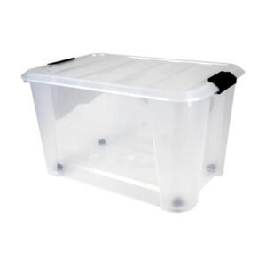 STORAGE BOX ROLLER 52L 56x39x33cm