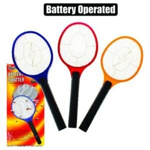 Insect-killer racquet shape battery operated