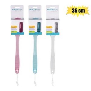 Bath basics bristle brush plastic handle 36cm