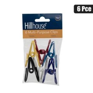 BAG SEALERS METAL CLIPS 6 Piece