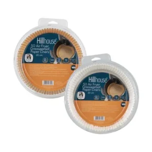 AIR FRYER LINERS 20cm ROUND 50PC