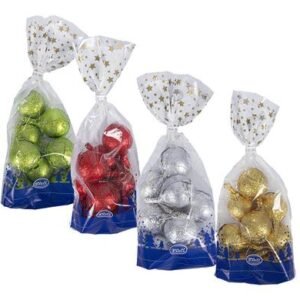 Xmas confec choc kl bauble bag 100g