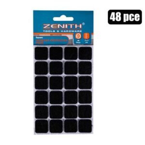 Protection-pads blk adh 2x2cm 48 Piece