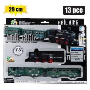 Battery operated train set 13 Piece 29cm