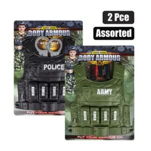 Boys playset body armour 2 Piece, 32x29cm