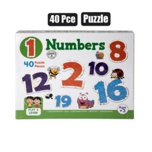 PUZZLE JIGSAW NUMBERS 40 Piece
