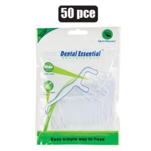 Tooth dental floss picks 50 Piece
