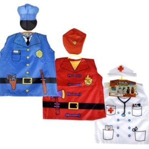 DRESS UP COSTUME CAREER FABRIC OUTFIT