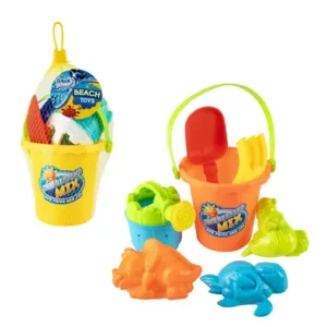 Beach Bucket Playset, 6-piece