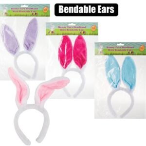 Easter bunny ear headband assorted