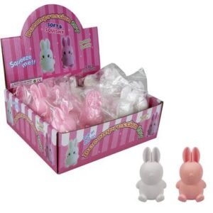 EASTER NOVELTY SQUISHY BUNNY ASSORTED