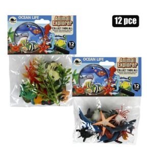 Animals ocean 12 Piece assorted 20cm