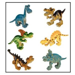 ANIMALS DINOSAUR CARTOON ASSORTED 5-7cm
