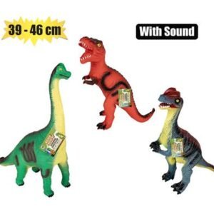 ANIMALS DINOSAUR W/SOUND 34-36cm