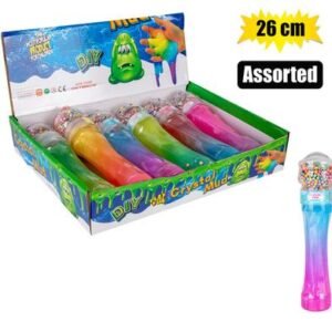 NOVELTY SLIME W/FOAM BALLS ASSORTED 26cm